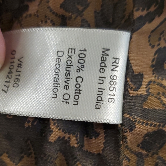 Coldwater Creek Dark Gray Embellished Utility Jacket - Picture 5 of 8